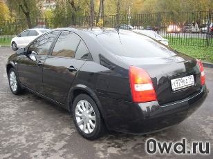 Битый автомобиль Nissan Primera